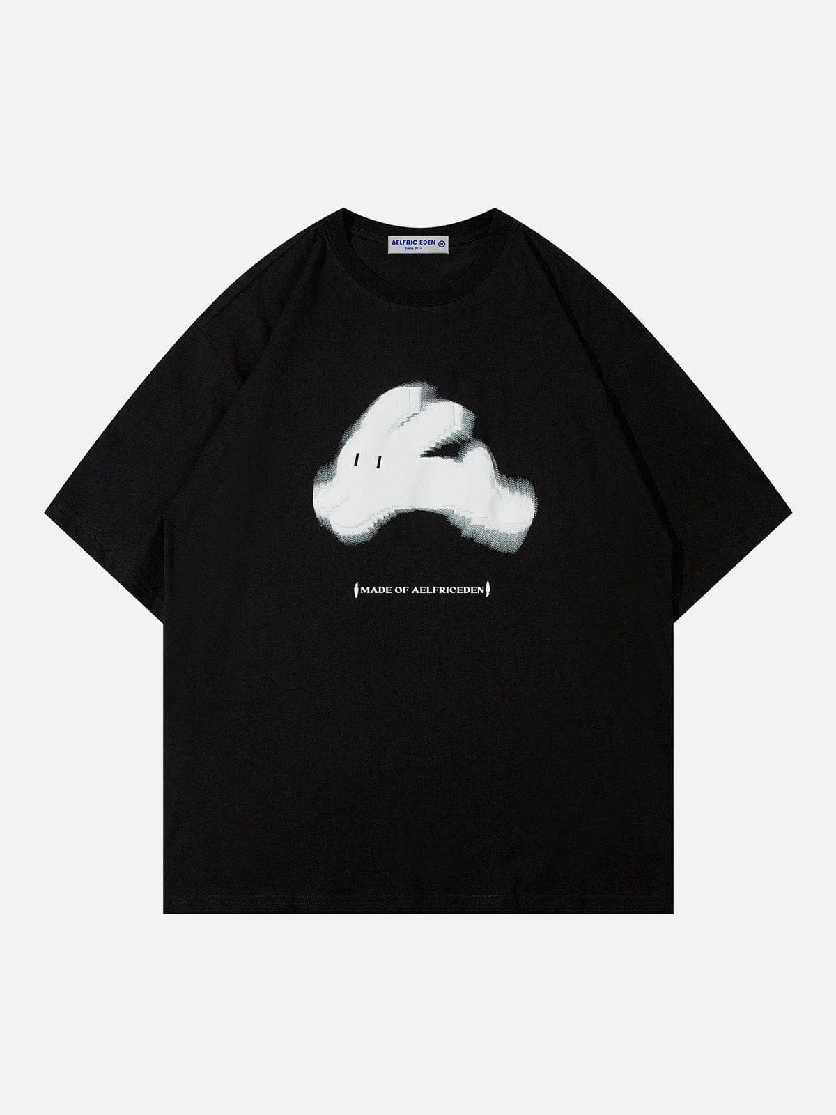 Aelfric Eden Cute Rabbit Foam Print Tee 3 Aelfric Eden Cute Rabbit Foam Print Tee