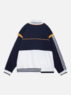 Aelfric Eden Knit Patchwork Polo Sweatshirt<font Color="#00249C"><br>S/S 24 The Dreamers</font> -Aelfric Eden Shop jpeg 2d9fe2ef 51ee 4e8c 9b40 825e3ce3aa04