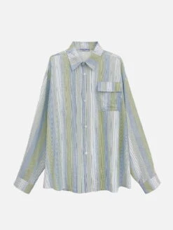Aelfric Eden Vintage Stripe Long Sleeve Shirt