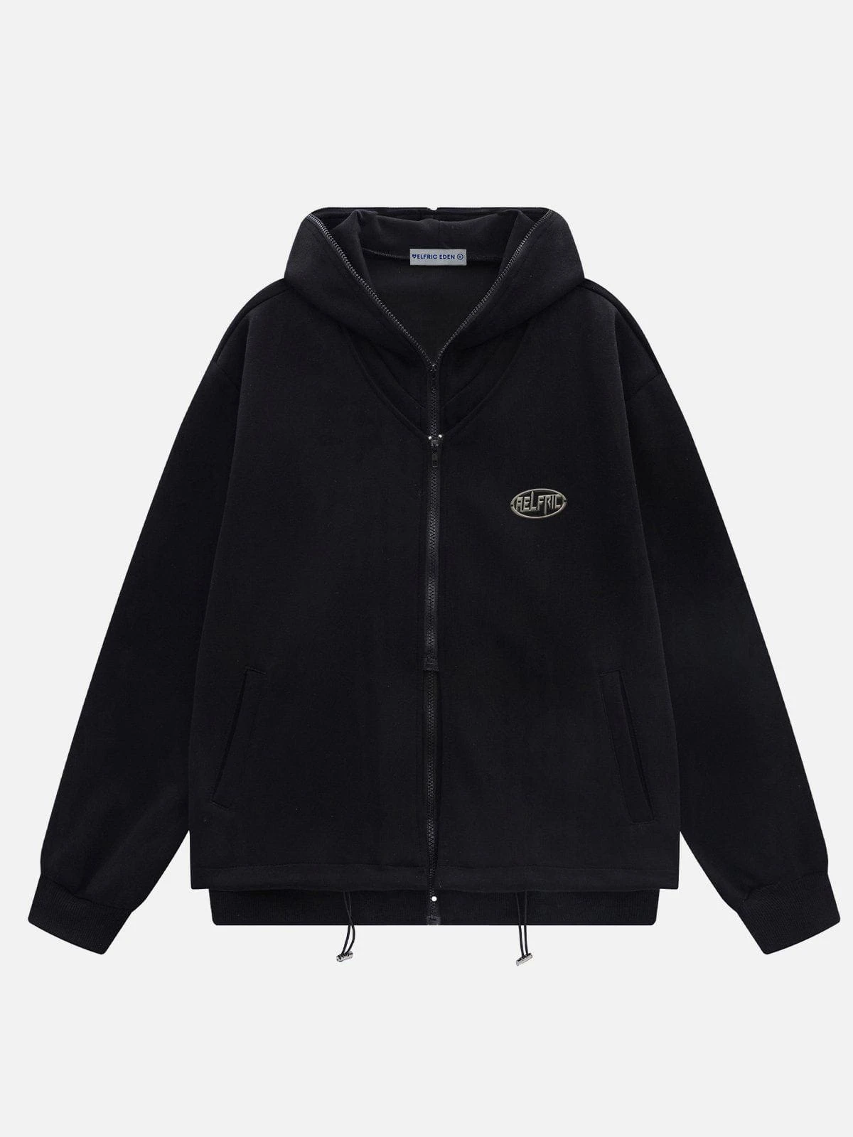 Aelfric Eden Double Layer Patchwork Hoodie 5 Aelfric Eden Double Layer Patchwork Hoodie - Image 3