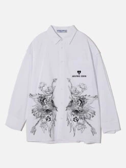 City Of Love Painting Long Sleeve Shirt