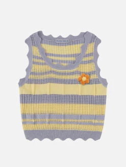 Aelfric Eden Detachable Flower Sweater Vest