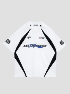 Aelfric Eden Print Fold-Over Tee<font Color="#00249C"><br>S/S 24 The Dreamers</font>