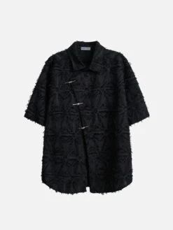 Aelfric Eden Diagonal Placket Tassels Short Sleeve Shirt -Aelfric Eden Shop jpeg 4375fa13 ad7e 41f6 8772 584ff4f42770