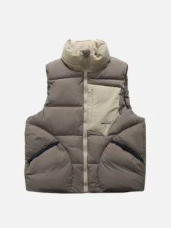 Aelfric Eden Pocket Patchwork Puffer Vest