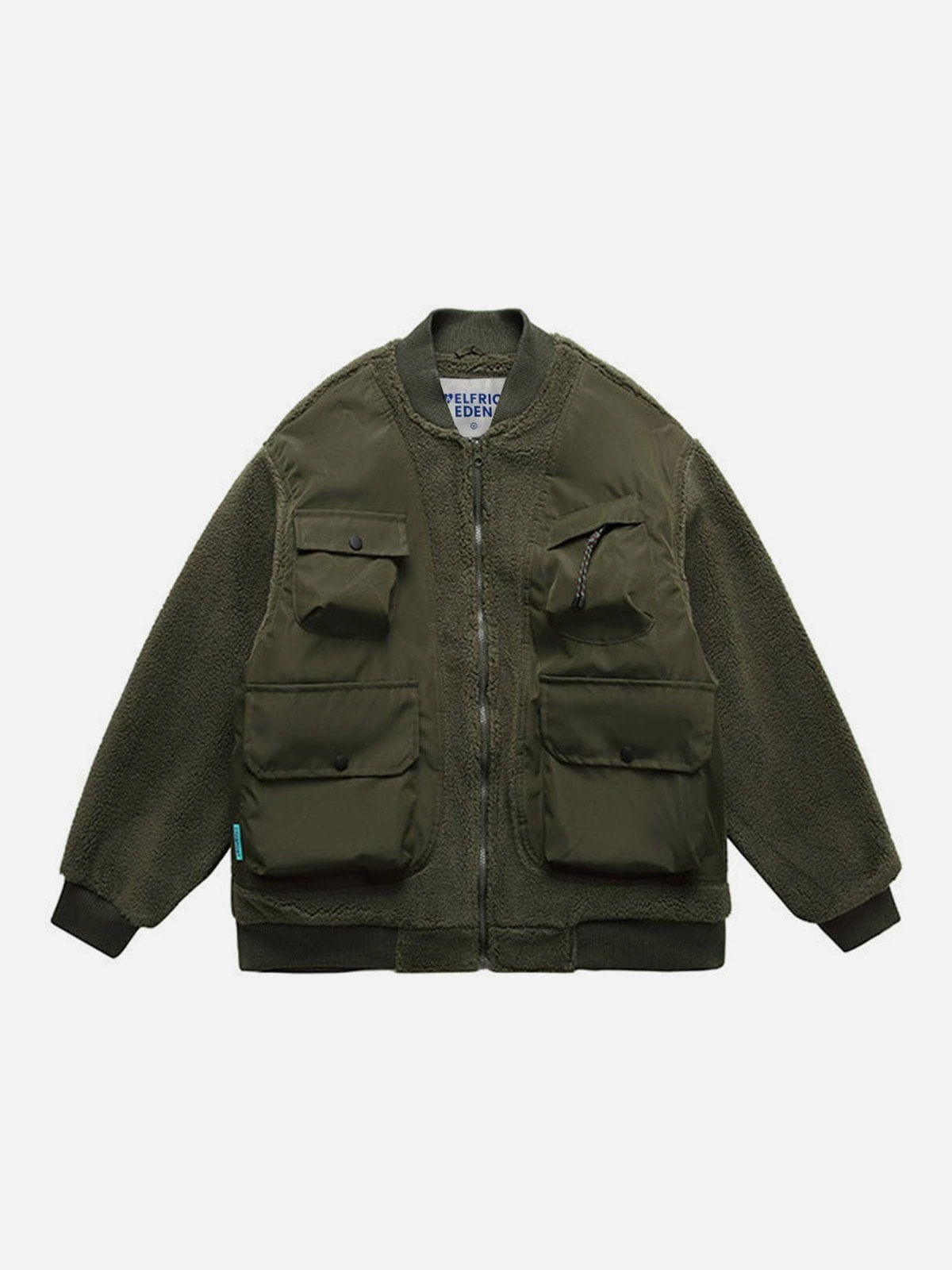 Aelfric Eden Patchwork Sherpa Coat 3 Aelfric Eden Patchwork Sherpa Coat