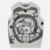 Aelfric Eden Cartoon Knit Sweater Vest 1 Aelfric Eden Cartoon Knit Sweater Vest -Aelfric Eden Shop jpeg 491f7754 bdf1 4989 87aa 7430b3626972