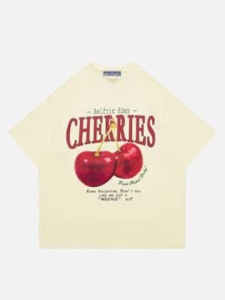 Aelfric Eden Vintage Cherry Print Tee