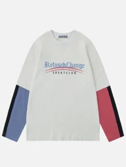 Aelfric Eden Vintage Color Blocking Sweatshirt