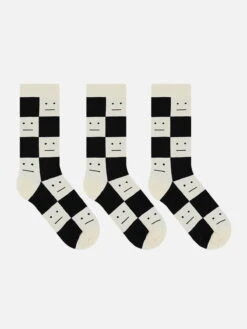 Checkered Smiley Socks -Aelfric Eden Shop jpeg 6120b669 8c75 4e68 8b85 ec12fe9a8a1f