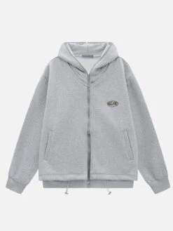 Aelfric Eden Double Layer Patchwork Hoodie