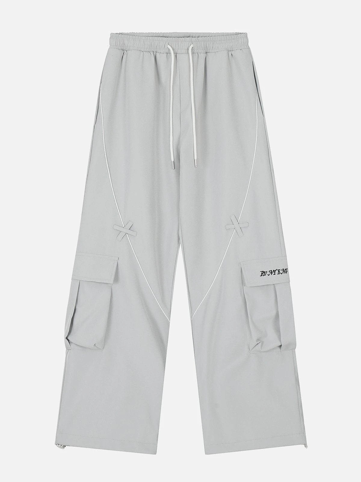 Solid Big Pocket Cargo Pants 7 Solid Big Pocket Cargo Pants - Image 5