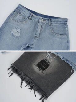 Aelfric Eden Patchwork Fringe Jorts -Aelfric Eden Shop jpeg 6b4a283f e311 44e0 ac5e a02b905cc78c