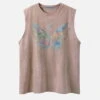Aelfric Eden Colorful Dip-Dye Butterfly Tank Top