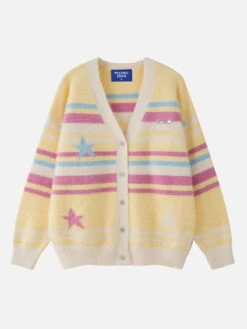 Aelfric Eden Stripe Star Scarf Cardigan