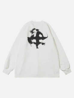 Aelfric Eden Blurring Design Star Print Sweatshirt -Aelfric Eden Shop jpeg 6eb2be69 3635 4514 bb62 44eea302eaa0