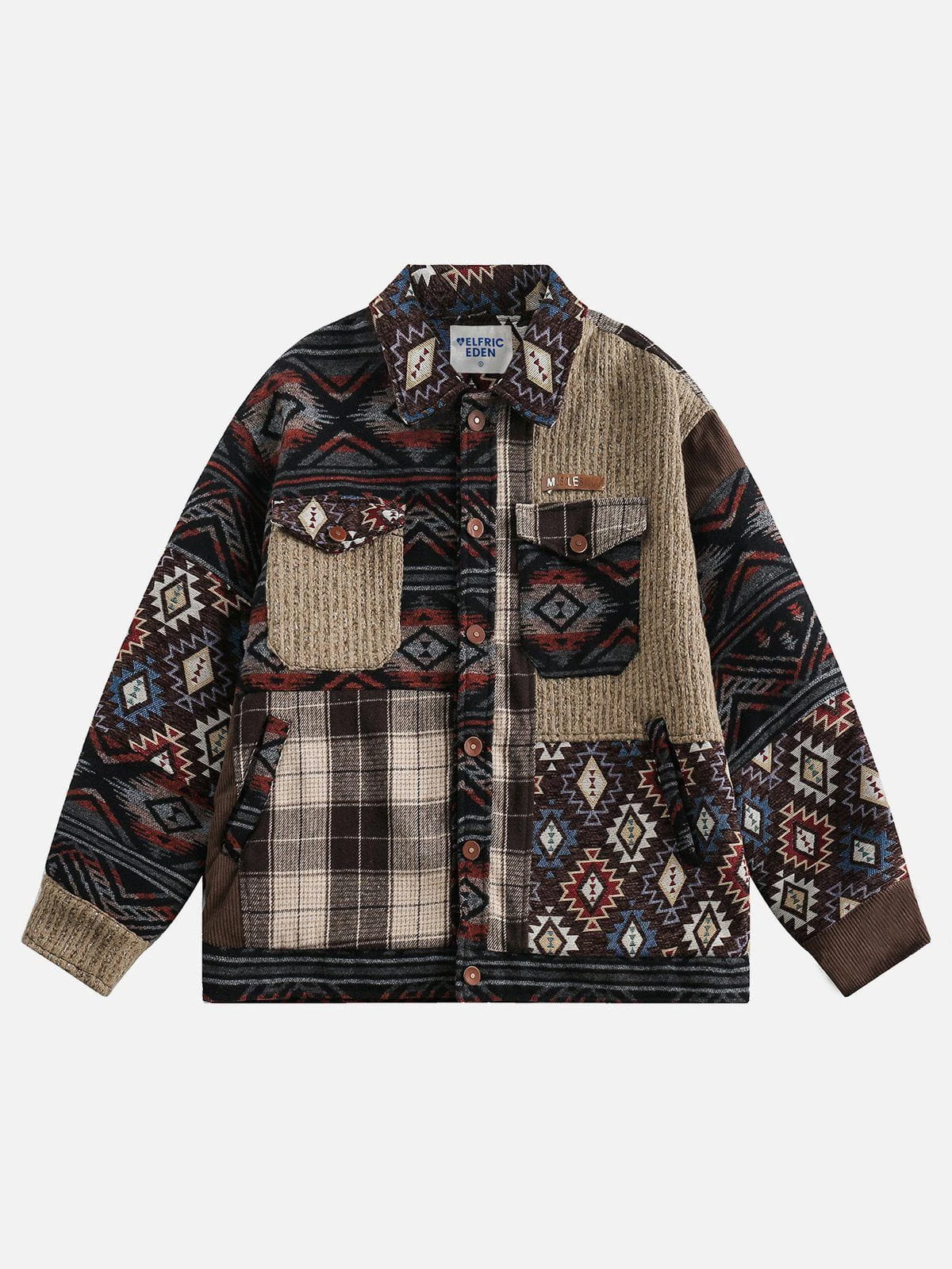 Aelfric Eden Ethnic Style Patchwork Jacket 3 Aelfric Eden Ethnic Style Patchwork Jacket