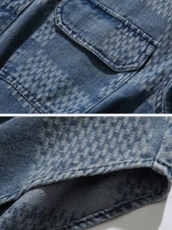 Aelfric Eden Vintage Plaid Denim Short Sleeve Shirt -Aelfric Eden Shop jpeg 7336539f a2be 4321 91c4 f36ba6642845