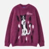 Aelfric Eden Fuzzy Kitty Sweater