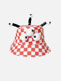 Plaid Three Eyes Cartoon Hat -Aelfric Eden Shop jpeg 7a2c66e9 21de 4135 9e3e 13aec14ec7b0
