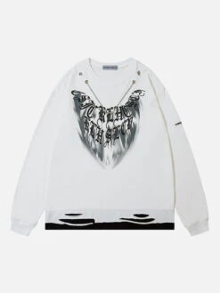 Aelfric Eden Feather Love Heart Necklace Sweatshirt -Aelfric Eden Shop jpeg 7a697caf 1a21 4592 a773 1f7fcaee139c