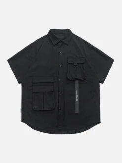 Aelfric Eden Asymmetric Stereo Pocket Short Sleeve Shirt -Aelfric Eden Shop jpeg 7bd8b30c 7582 46e6 b4ea d1435e654543