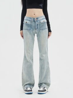 Vintage Pocket Jeans