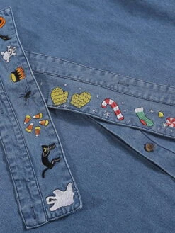 Aelfric Eden Embroidery Denim Short Sleeve Shirt -Aelfric Eden Shop jpeg 7d67a371 3b3c 4cf7 b1d1 feba401594af