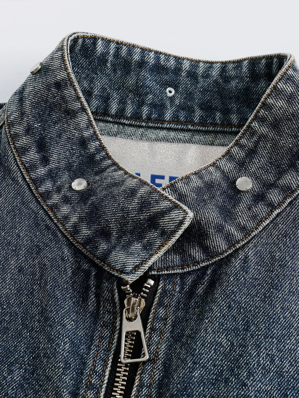 Aelfric Eden Stripe Denim Racing Jacket 6 Aelfric Eden Stripe Denim Racing Jacket - Image 4