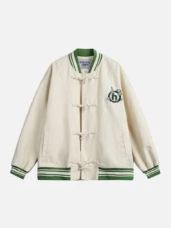 Aelfric Eden Horn Buckle Varsity Jacket