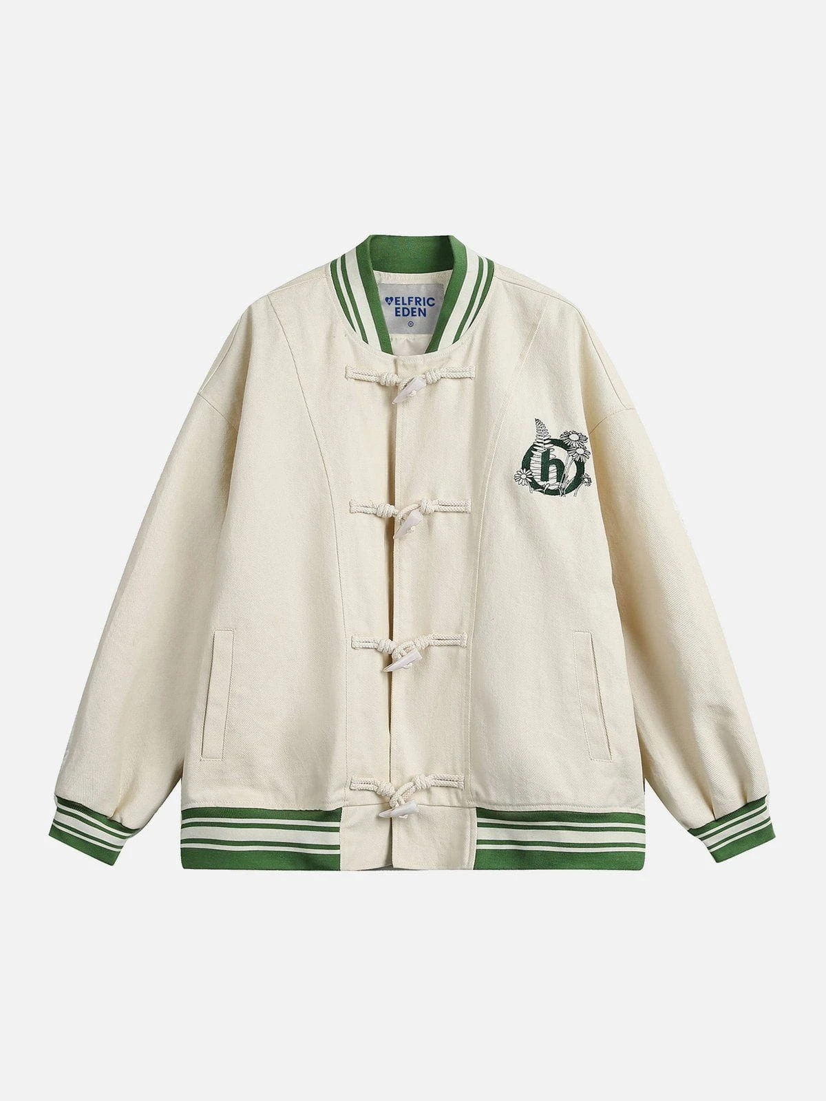 Aelfric Eden Horn Buckle Varsity Jacket