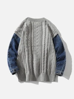 Aelfric Eden Vintage Denim Patchwork Sweater -Aelfric Eden Shop jpeg 7e894901 5afe 4c33 b39f 8e4aa6daf2af