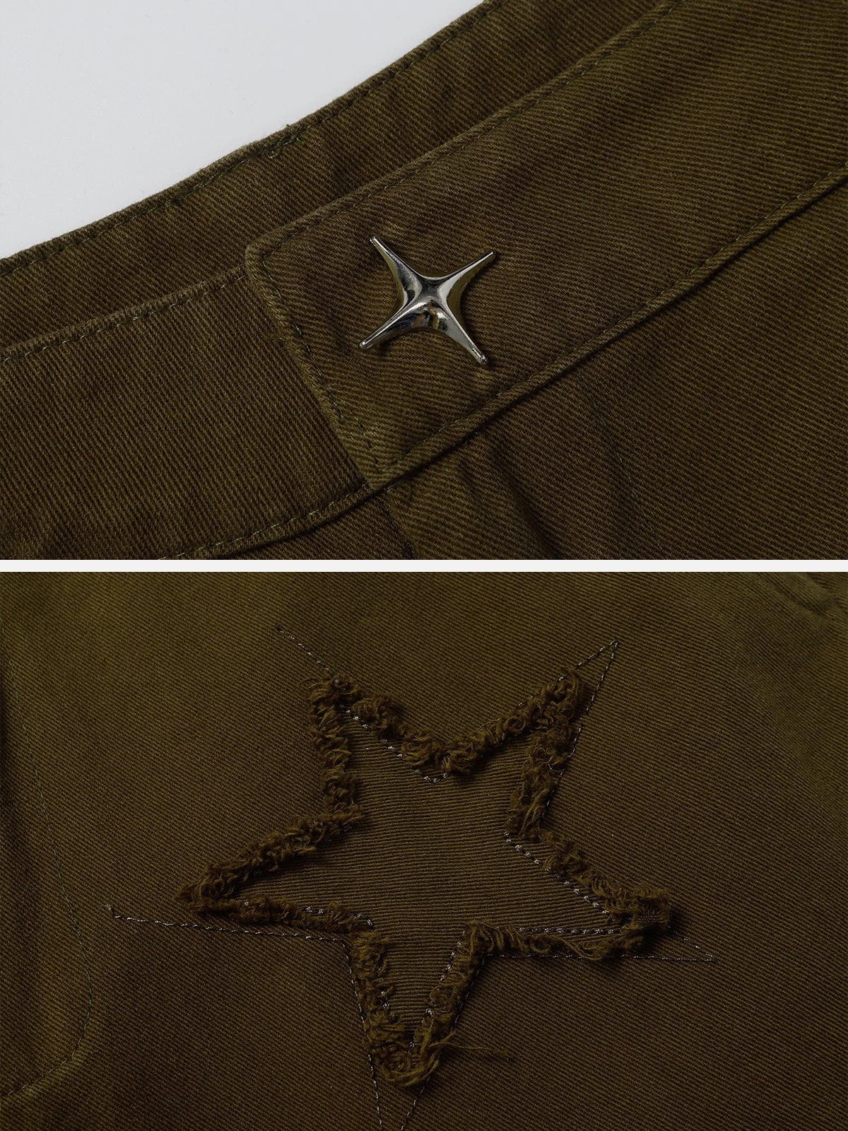 Aelfric Eden Raw Edge Star Cargo Shorts 7 Aelfric Eden Raw Edge Star Cargo Shorts - Image 5