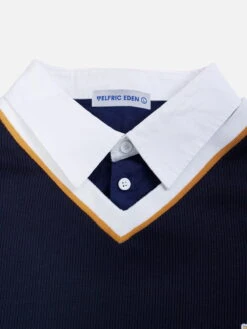 Aelfric Eden Knit Patchwork Polo Sweatshirt<font Color="#00249C"><br>S/S 24 The Dreamers</font> -Aelfric Eden Shop jpeg 87f446bb f1d8 4ce0 baba b8a0351486b3