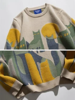 Aelfric Eden Color Blocking Cat Sweater -Aelfric Eden Shop jpeg 897fbcad 5a1f 4d08 9919 3f77d3ba3bb8