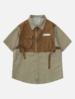 Aelfric Eden Strap Patchwork Short Sleeve Shirt 12 Aelfric Eden Strap Patchwork Short Sleeve Shirt -Aelfric Eden Shop jpeg 8b28e858 ebd9 4698 aacc c5b4f6d6b7c1