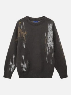 Aelfric Eden Irregular Distressed Sweater
