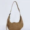 Distressed Washed Diagonal Bag