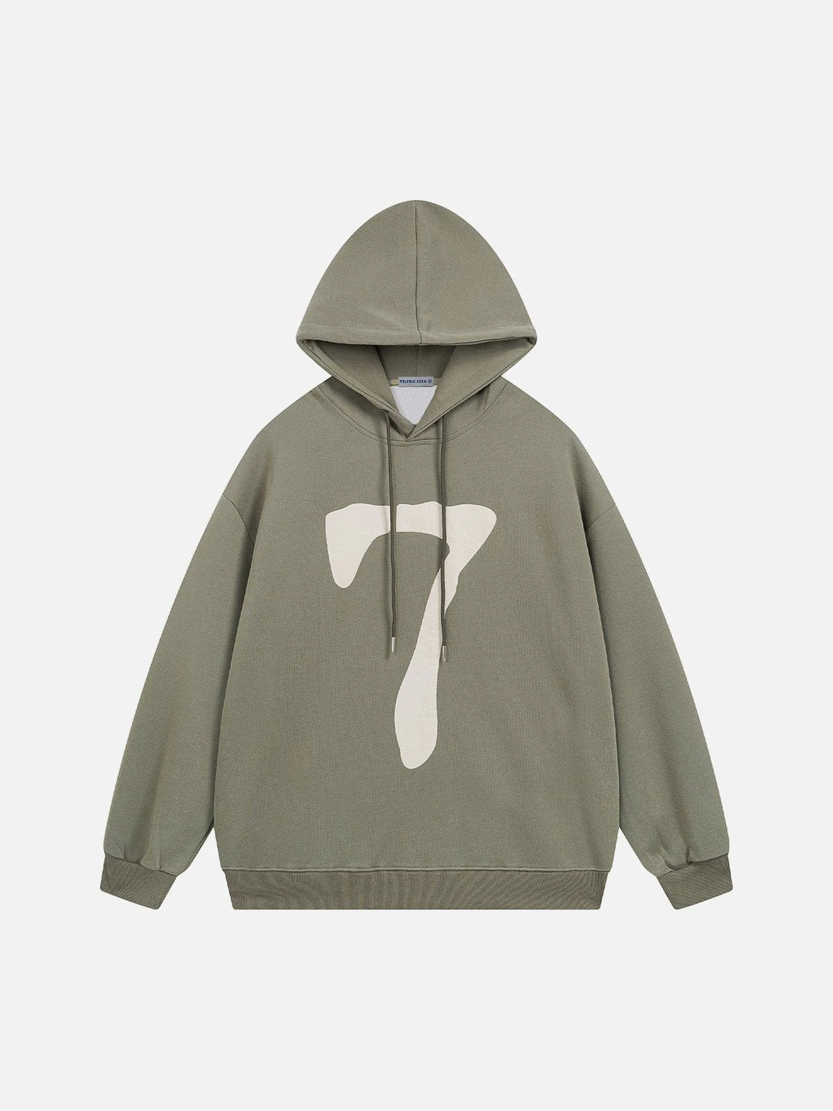 Aelfric Eden Number Print Hoodie 4 Aelfric Eden Number Print Hoodie - Image 2