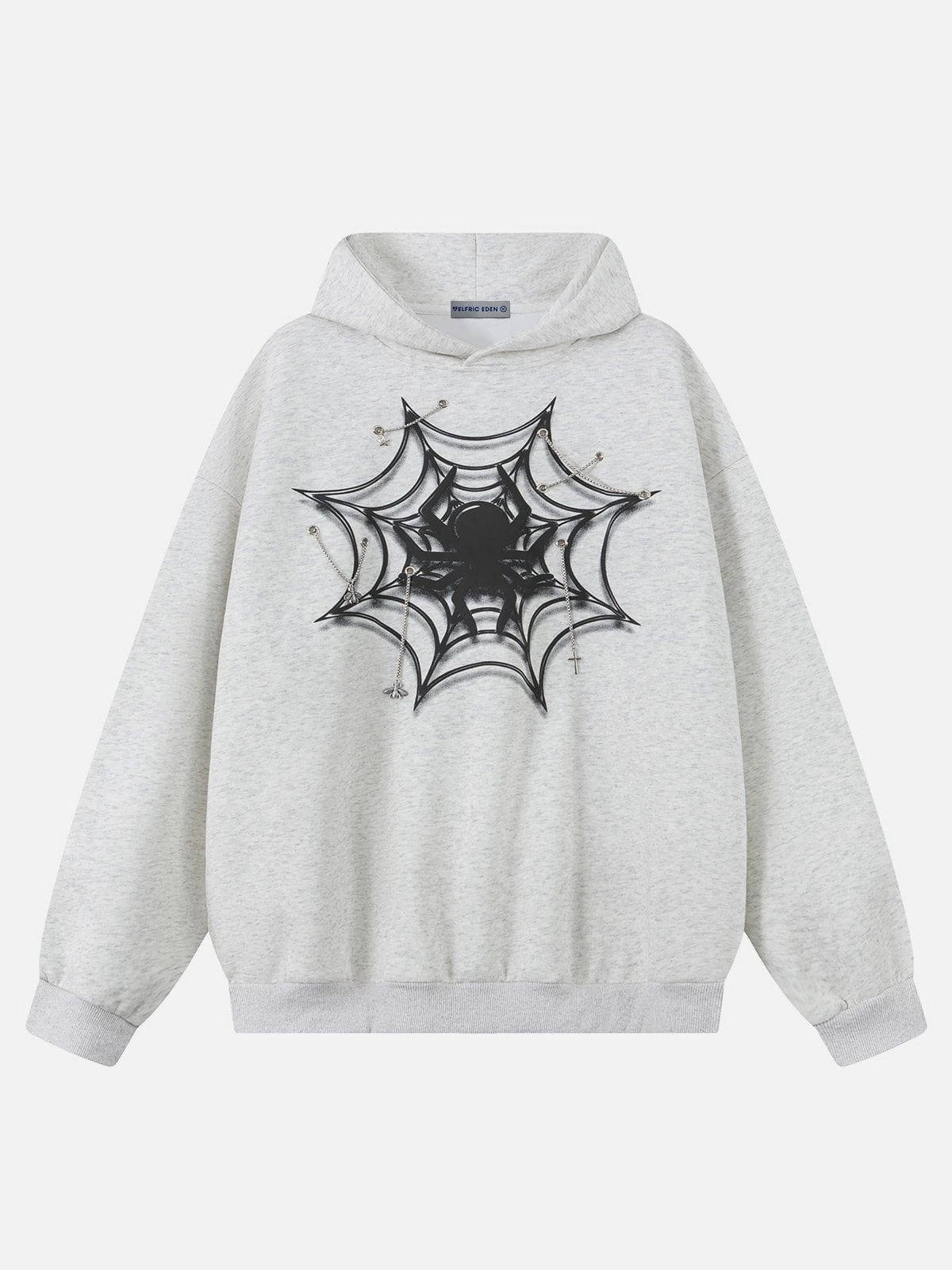 Aelfric Eden Spider Web Print Hoodie 3 Aelfric Eden Spider Web Print Hoodie