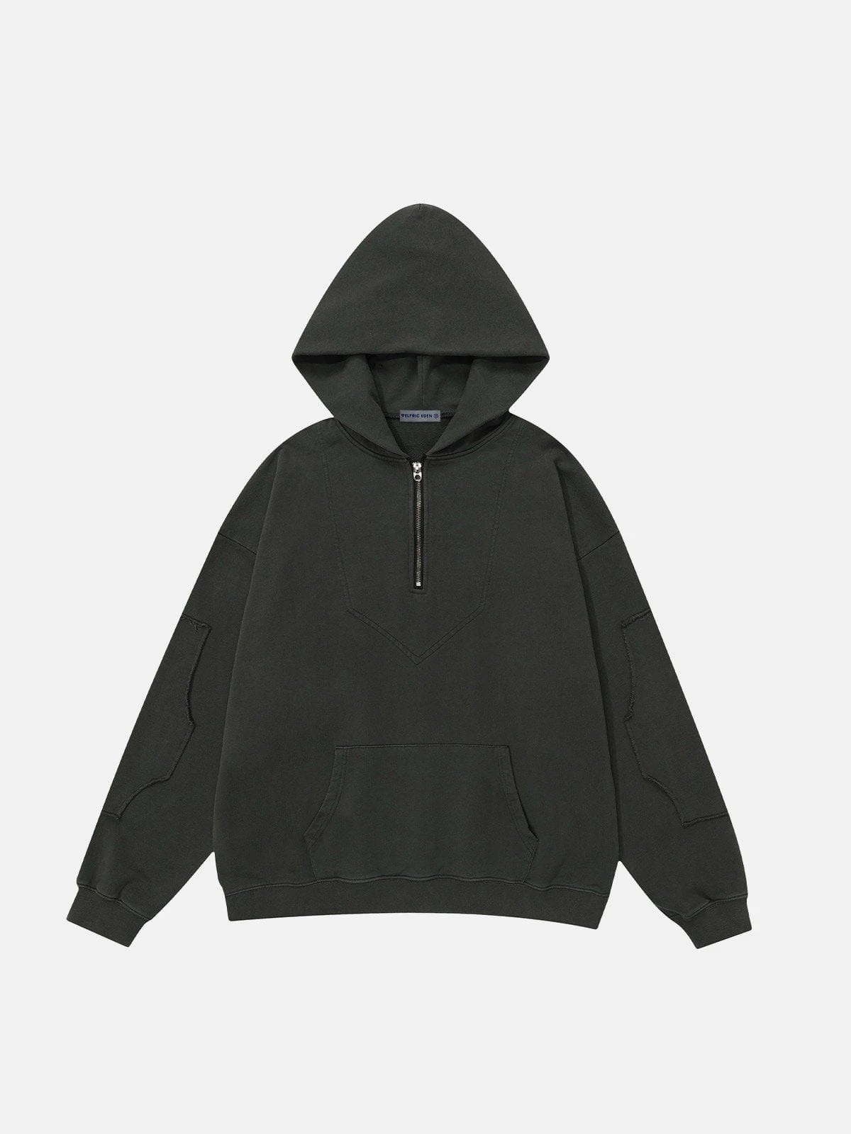 Aelfric Eden Solid Half Zip Up Hoodie 4 Aelfric Eden Solid Half Zip Up Hoodie - Image 2