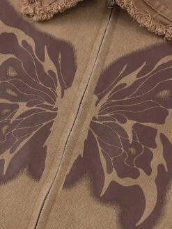 Butterfly Washed Denim Shirt -Aelfric Eden Shop jpeg a11a191e 702f 47c7 834e 6619baed2f24