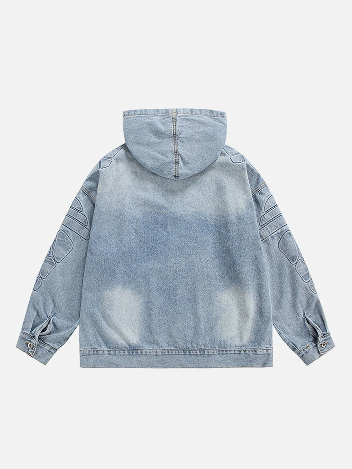 Aelfric Eden Washed Denim Hoodie 5 Aelfric Eden Washed Denim Hoodie - Image 3
