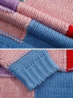 Aelfric Eden Irregular Colorful Patchwork Wool Blend Sweater -Aelfric Eden Shop jpeg a2d0badc bc24 42f5 b8fc 7bc4af196185