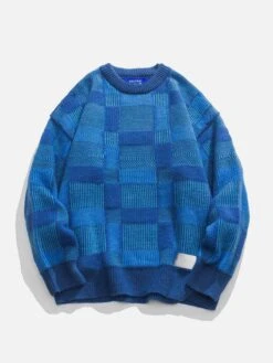Aelfric Eden 3D Embroidery Plaid Sweater -Aelfric Eden Shop jpeg a71480e7 e9c1 4a03 8a94 885610c5b2b1
