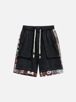 Aelfric Eden Tribe Culture Pattern Washed Jorts -Aelfric Eden Shop jpeg a9c4e93f 6788 4304 814b 494e5e2e7a0d