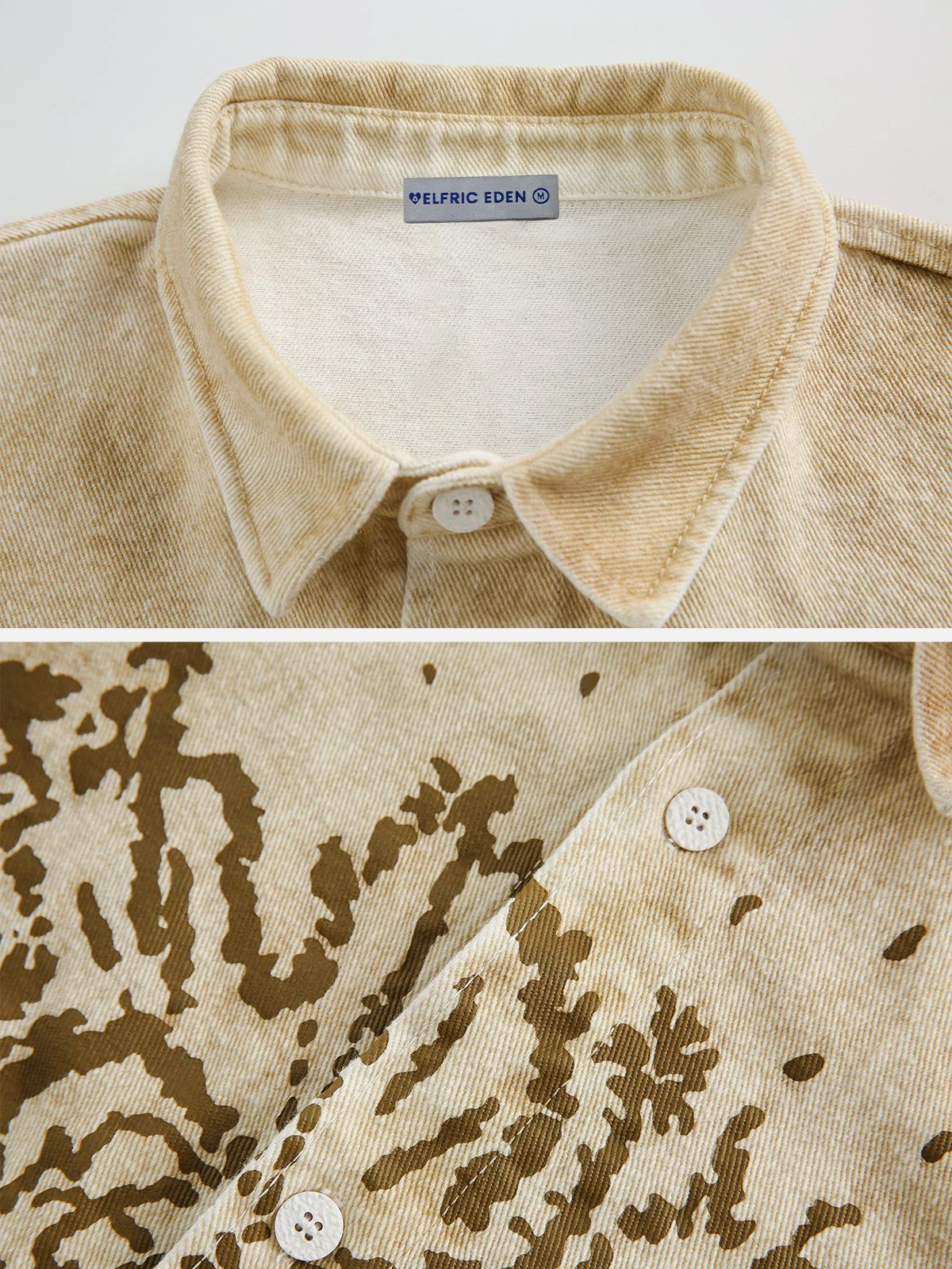 Aelfric Eden Firework Heart Print Long Sleeve Shirt 6 Aelfric Eden Firework Heart Print Long Sleeve Shirt - Image 4