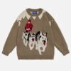 Aelfric Eden Sled Dogs Jacquard Sweater -Aelfric Eden Shop jpeg ab189f30 d832 4deb bd03 8ee69538418d