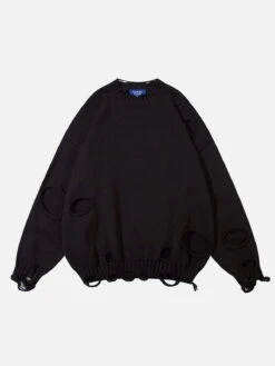 Aelfric Eden Solid Distressed Sweater -Aelfric Eden Shop jpeg abd50277 2176 478b 8904 0636cc5db1ba