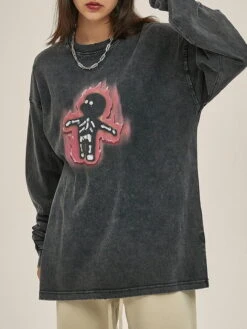 Aelfric Eden Flame Skeleton Washed Sweatshirt -Aelfric Eden Shop jpeg ac141037 4bf0 4493 b32e 38017e5d4600